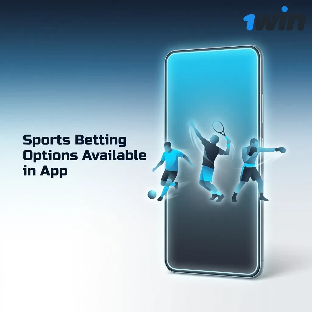 Mobile sports betting app interface showing 40+ sports options including cricket, football, and kabaddi for Indian users