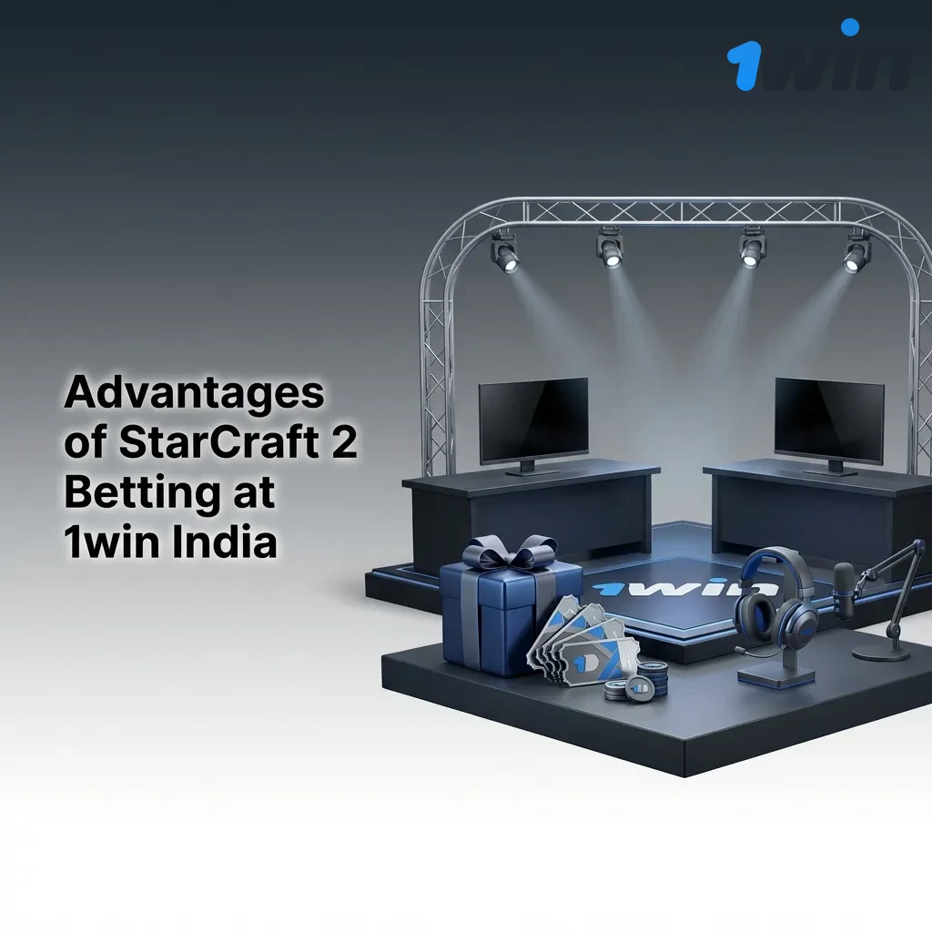 1win India StarCraft 2 betting platform features including bonuses, payment methods, and tournament coverage options